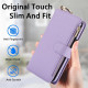 For Samsung Galaxy S24+ 5G Crossbody Ring Multifunctional Wallet Leather Phone Case(Purple)