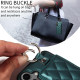 For Samsung Galaxy S24+ 5G Rhombic Texture Card Bag Phone Case with Short Lanyard(Green)