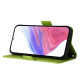 For Samsung Galaxy S24+ 5G Embossed Rose RFID Anti-theft Leather Phone Case(Green)