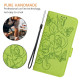 For Samsung Galaxy S24+ 5G Embossed Rose RFID Anti-theft Leather Phone Case(Green)
