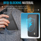 For Samsung Galaxy S24+ 5G JEEHOOD J05 Business Magnetic Style RFID Leather Phone Case(Black)