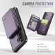 For Samsung Galaxy S24+ 5G JEEHOOD J05 Business Magnetic Style RFID Leather Phone Case(Purple)