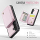 For Samsung Galaxy S24+ 5G JEEHOOD J05 Business Magnetic Style RFID Leather Phone Case(Pink)