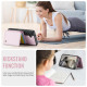 For Samsung Galaxy S24+ 5G JEEHOOD J05 Business Magnetic Style RFID Leather Phone Case(Pink)