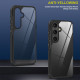 For Samsung Galaxy S24+ 5G Acrylic+TPU Transparent Shockproof Phone Case(Black)