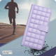 For Samsung Galaxy S24+ 5G Square Texture Leather Phone Case(Purple)