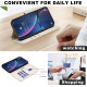 For Samsung Galaxy S24+ 5G Square Texture Leather Phone Case(Beige)