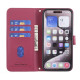 For Samsung Galaxy S24+ 5G Square Texture Leather Phone Case(Red)