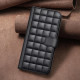 For Samsung Galaxy S24+ 5G Square Texture Leather Phone Case(Black)