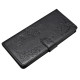 For Samsung Galaxy S24+ 5G Butterflies and Flowers Leather Phone Case(Black)