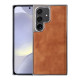 For Samsung Galaxy S24+ 5G Electroplated Side PU Hybrid TPU MagSafe Phone Case(Brown)