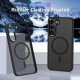 For Samsung Galaxy S24+ 5G MagSafe Magnetic Skin Feel Frosted Phone Case(Black)