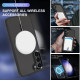 For Samsung Galaxy S24+ 5G MagSafe Magnetic Skin Feel Frosted Phone Case(Black)