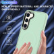 For Samsung Galaxy S24+ 5G MagSafe Magnetic Skin Feel Frosted Phone Case(Light Green)