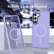 For Samsung Galaxy S24+ 5G MagSafe Magnetic Skin Feel Frosted Phone Case(Light Purple)