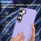 For Samsung Galaxy S24+ 5G MagSafe Magnetic Skin Feel Frosted Phone Case(Light Purple)
