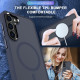 For Samsung Galaxy S24+ 5G MagSafe Magnetic Skin Feel Frosted Phone Case(Dark Blue)