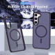 For Samsung Galaxy S24+ 5G MagSafe Magnetic Skin Feel Frosted Phone Case(Dark Purple)