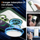 For Samsung Galaxy S24+ 5G Magnetic Rotating Ring Holder Phone Case(Dark Green)
