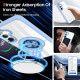 For Samsung Galaxy S24+ 5G Magnetic Rotating Ring Holder Phone Case(Light Blue)