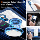 For Samsung Galaxy S24+ 5G Magnetic Rotating Ring Holder Phone Case(Dark Blue)