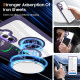 For Samsung Galaxy S24+ 5G Magnetic Rotating Ring Holder Phone Case(Dark Purple)