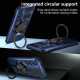 For Samsung Galaxy S24+ 5G Rotating Magnetic Holder Phone Case(Royal Blue)