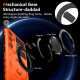 For Samsung Galaxy S24+ 5G Rotating Magnetic Holder Phone Case(Orange)