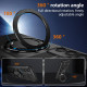 For Samsung Galaxy S24+ 5G Rotating Magnetic Holder Phone Case(Black)