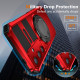 For Samsung Galaxy S24+ 5G Rotating Magnetic Holder Phone Case(Red)