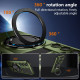 For Samsung Galaxy S24+ 5G Rotating Magnetic Holder Phone Case(Dark Green)
