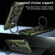 For Samsung Galaxy S24+ 5G Rotating Magnetic Holder Phone Case(Dark Green)