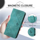 For Samsung Galaxy S24+ 5G YX0080 Grid Butterfly Embossed Pattern Flip Leather Phone Case with Lanyard(Light Blue)