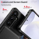 For Samsung Galaxy S24+ 5G Vertical Flip Card Bag Holder Leather Phone Case(Black)