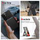 For Samsung Galaxy S24+ 5G Vertical Flip Card Bag Holder Leather Phone Case(Black)