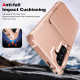For Samsung Galaxy S24+ 5G Vertical Flip Card Bag Holder Leather Phone Case(Rose Gold)