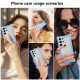 For Samsung Galaxy S24+ 5G Transparent Matte TPU Hybrid PC 3-in-1 Phone Case(Blue)