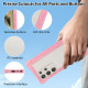 For Samsung Galaxy S24+ 5G Transparent Matte TPU Hybrid PC 3-in-1 Phone Case(Pink)