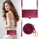 For Samsung Galaxy S24+ 5G Nine Card-slot Zipper Wallet Bag Leather Phone Case(Red)