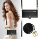 For Samsung Galaxy S24+ 5G Nine Card-slot Zipper Wallet Bag Leather Phone Case(Black)