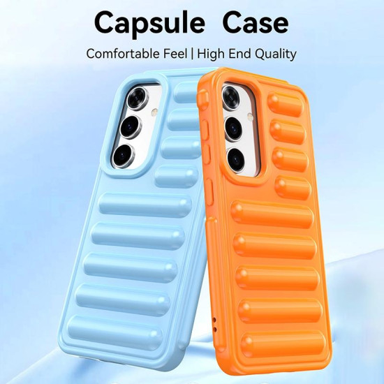 For Samsung Galaxy S24+ 5G Capsule Series Candy Color TPU Phone Case(Purple)