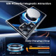 For Samsung Galaxy S24+ 5G ViLi MAG-C Series MagSafe Magnetic PC + TPU Phone Case(Transparent)