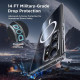 For Samsung Galaxy S24+ 5G ViLi MAG-C Series MagSafe Magnetic PC + TPU Phone Case(Transparent)
