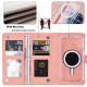 For Samsung Galaxy S24+ 5G ViLi GHA-C Series RFID MagSafe Magnetic Flip Leather Phone Case(Pink)