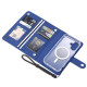 For Samsung Galaxy S24+ 5G ViLi GHA-C Series RFID MagSafe Magnetic Flip Leather Phone Case(Blue)