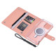 For Samsung Galaxy S24+ 5G ViLi GHB-C Series RFID MagSafe Magnetic Flip Leather Phone Case(Pink)
