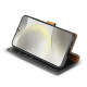 For Samsung Galaxy S24+ 5G N.BEKUS CSJ-P1 Solid Color Leather Phone Case(Black)