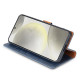 For Samsung Galaxy S24+ 5G N.BEKUS CSJ-P1 Solid Color Leather Phone Case(Blue)