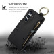 For Samsung Galaxy S24+ 5G RFlD Anti-theft Double Buckle Ring Zipper Card Phone Case(Black)