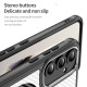 For Samsung Galaxy S24+ 5G Carbon Fiber Texture MagSafe Translucent Phone Case(Black)
